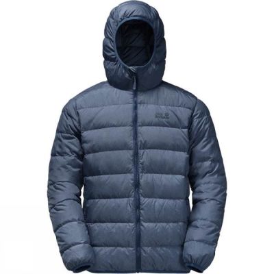 Jack Wolfskin Helium Sky - Férfi Dzseki - Sötét Kék (Magyarország KEQ563804)